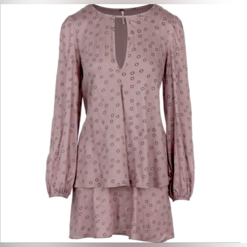 Free People Beck Layered Tunic dress XS